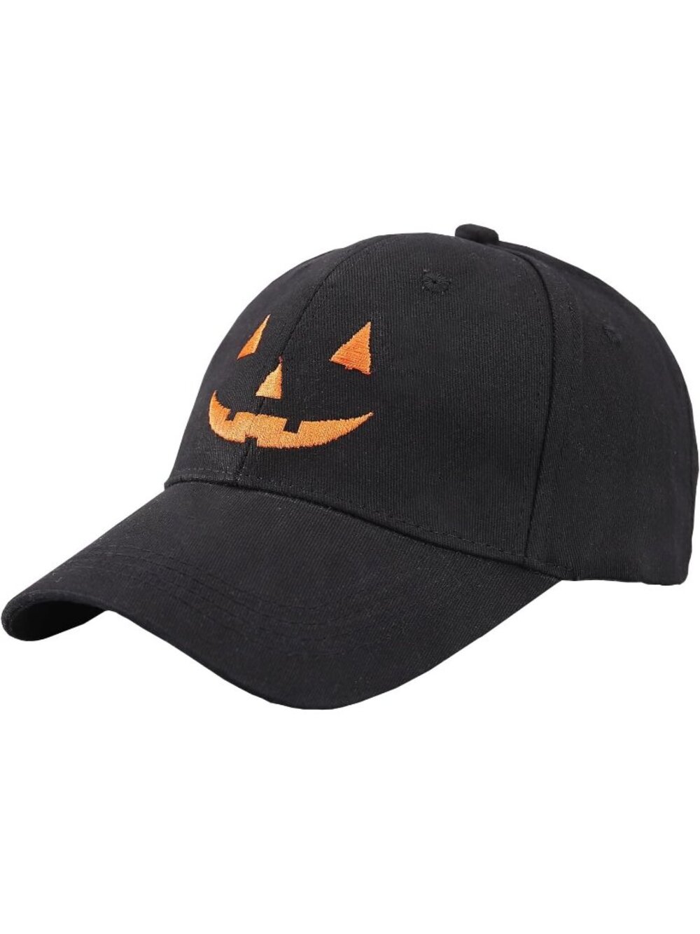 🎃Women's Black Halloween Hat Adjustable Baseball Cap Sun Hat Masquerade Cotton